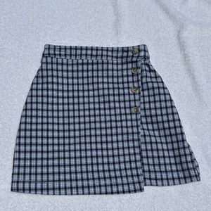 Hollister plaid skirt